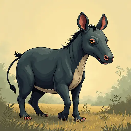 A Tapir used for avatar