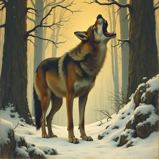 A Wolf used for avatar