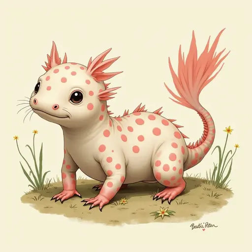 A Axolotl used for avatar