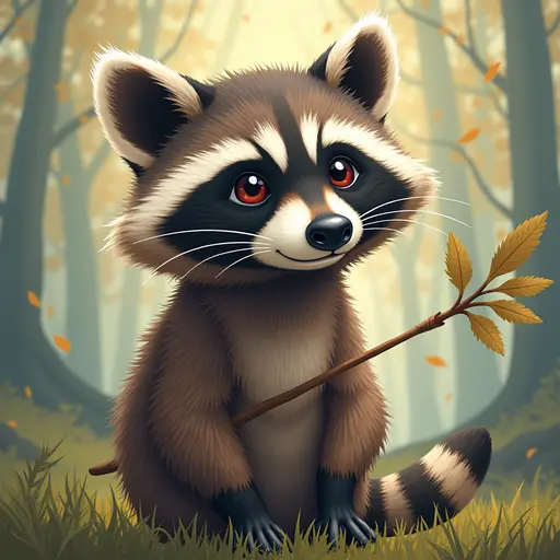 A Raccoon used for avatar