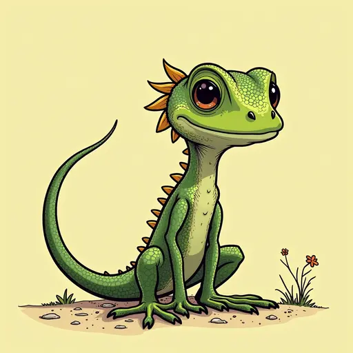 A Lizard used for avatar