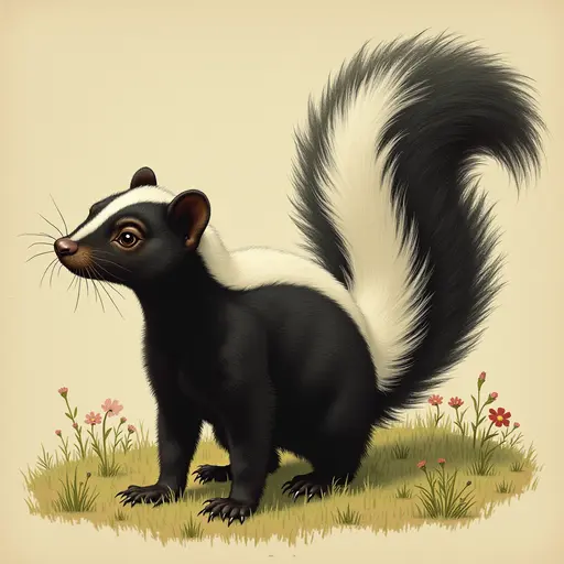 A Skunk used for avatar