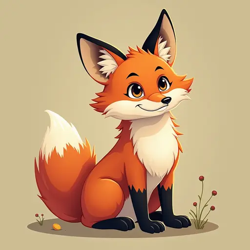 A Fox used for avatar