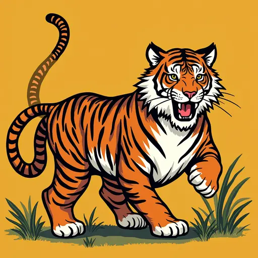 A Tiger used for avatar