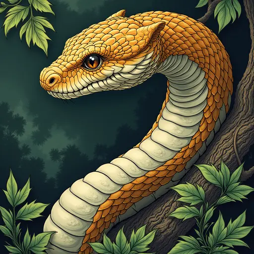 A Snake used for avatar