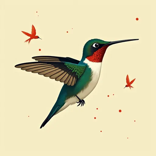 A Hummingbird used for avatar