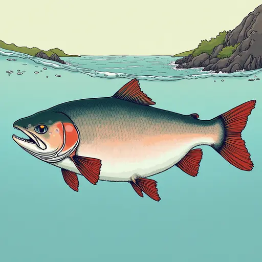 A Salmon used for avatar