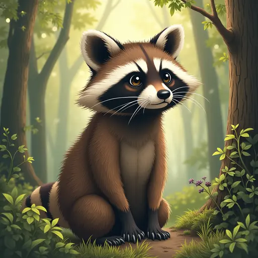 A Raccoon used for avatar