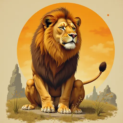 A Lion used for avatar