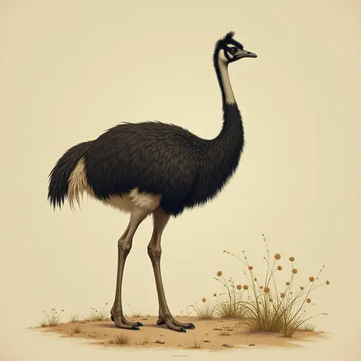 A Emu used for avatar