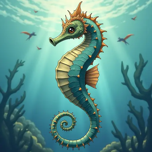 A Seahorse used for avatar