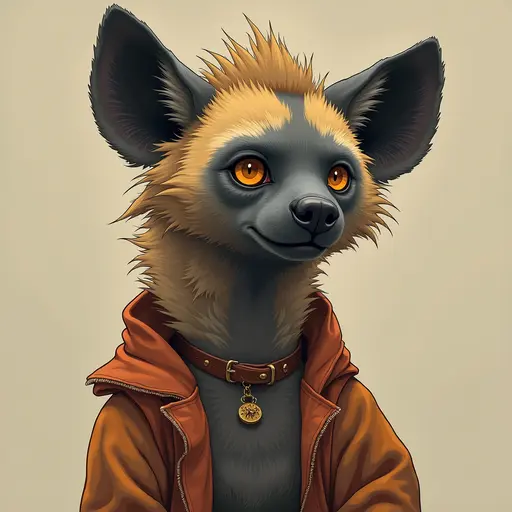 A Hyena used for avatar