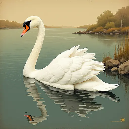 A Swan used for avatar