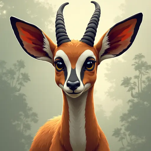 A Okapi used for avatar