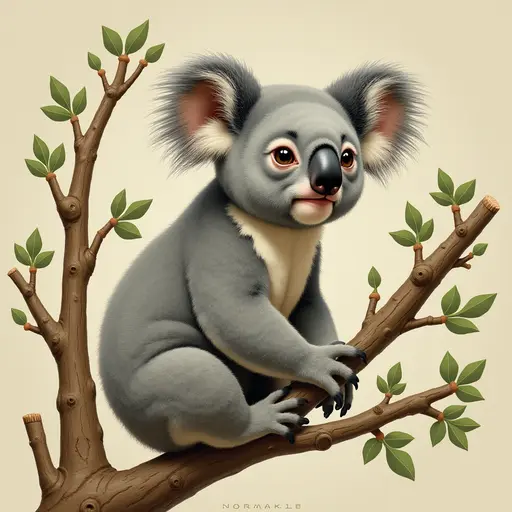 A Koala used for avatar