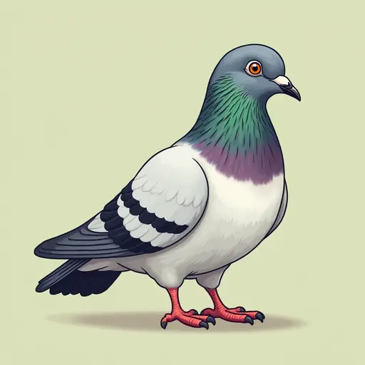 A Pigeon used for avatar