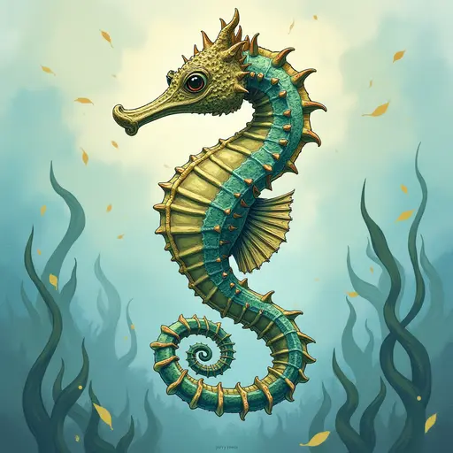 A Seahorse used for avatar