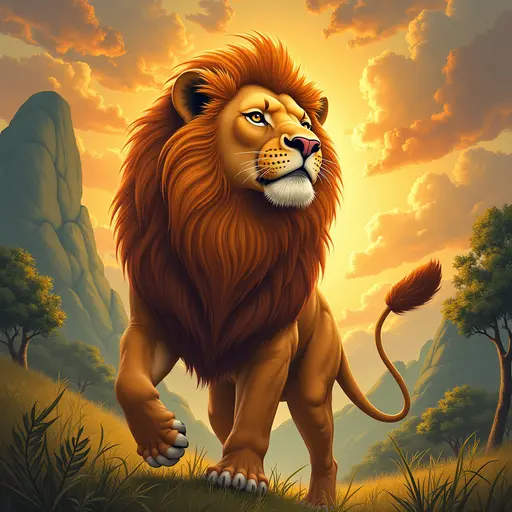 A Lion used for avatar