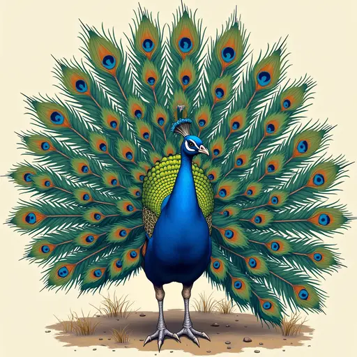 A Peacock used for avatar