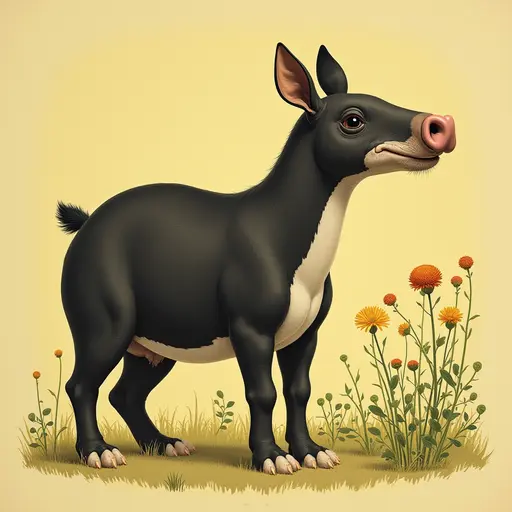 A Tapir used for avatar