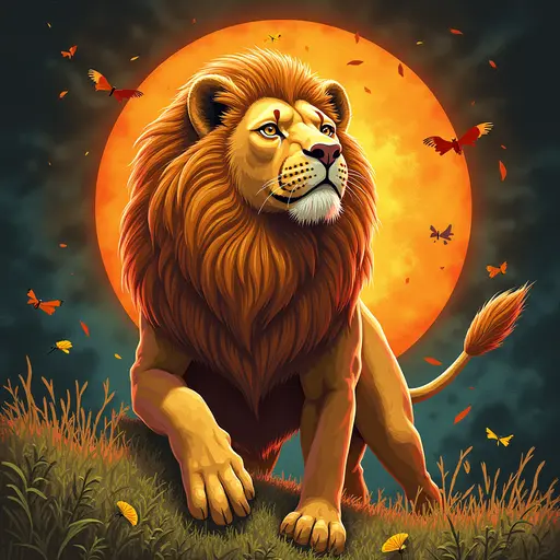 A Lion used for avatar