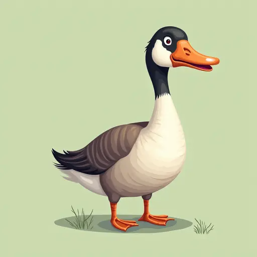 A Goose used for avatar