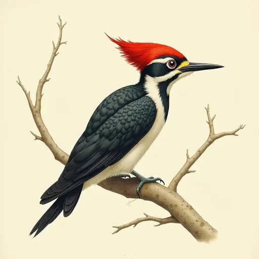 A Woodpecker used for avatar