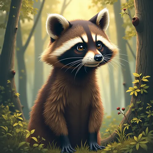 A Raccoon used for avatar