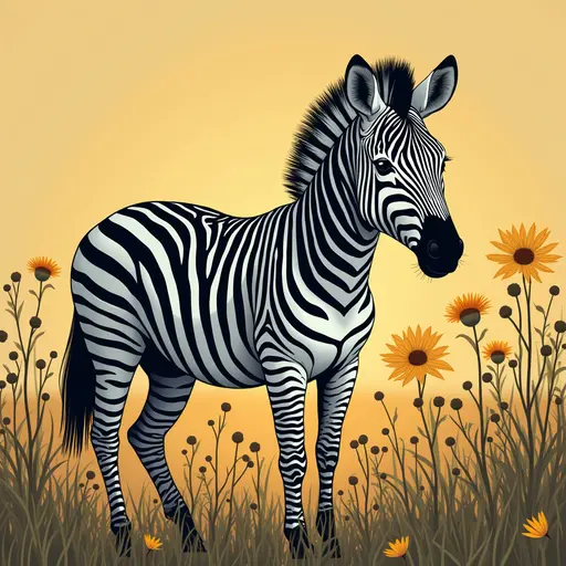 A Zebra used for avatar