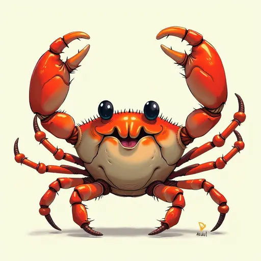 A Crab used for avatar