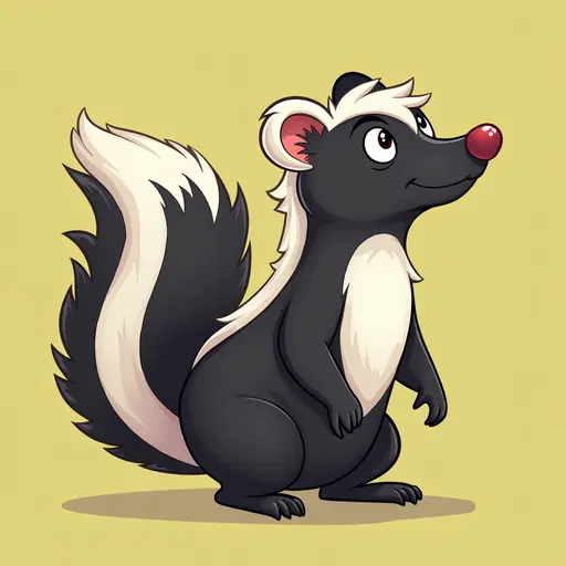 A Skunk used for avatar