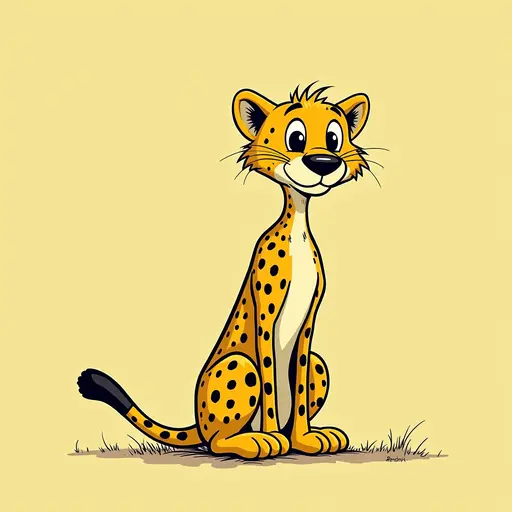 A Cheetah used for avatar