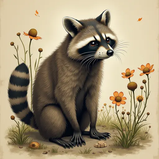 A Raccoon used for avatar