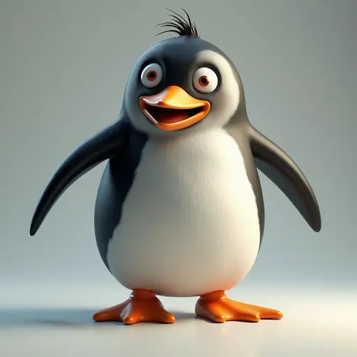 A Mischievous Penguin