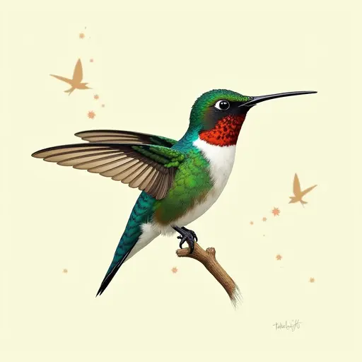 A Hummingbird used for avatar