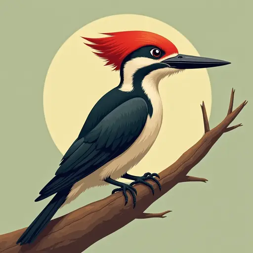 A Woodpecker used for avatar