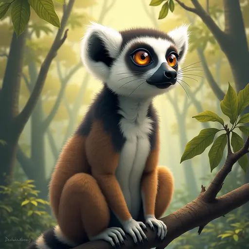 A Lemur used for avatar