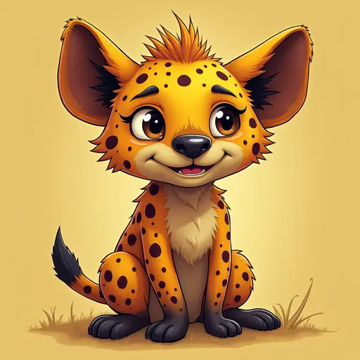 A Hyena used for avatar