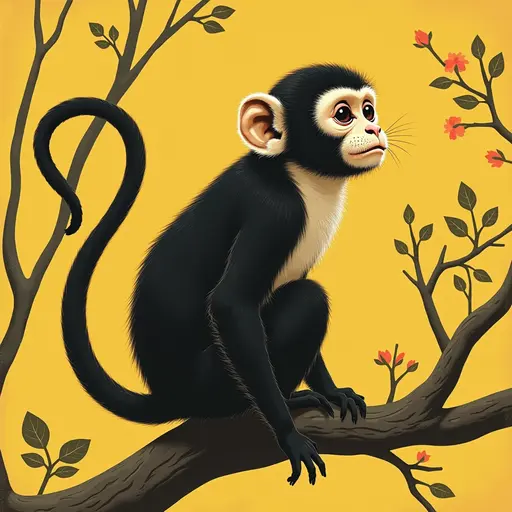 A Capuchin Monkey used for avatar