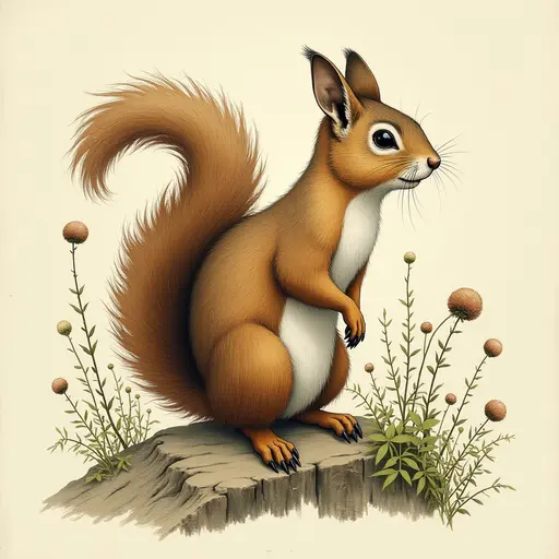 A Squirrel used for avatar