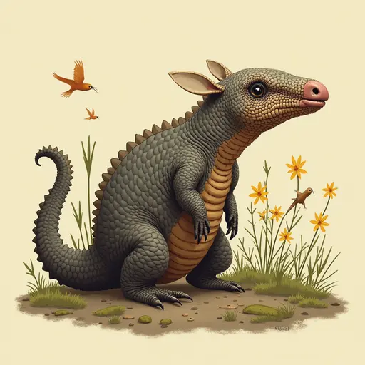 A Armadillo used for avatar