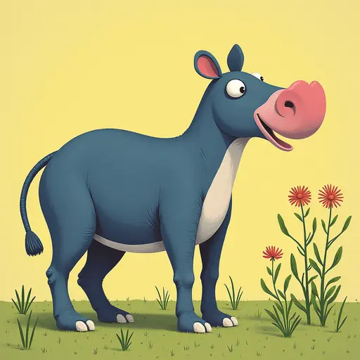 A Tapir used for avatar