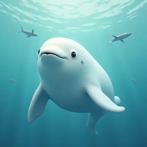 A Beluga used for avatar