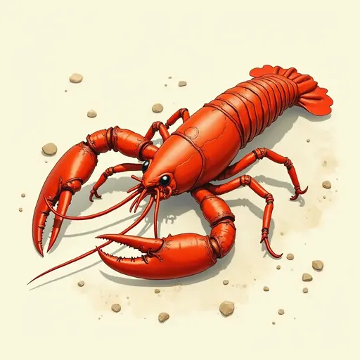 A Lobster used for avatar