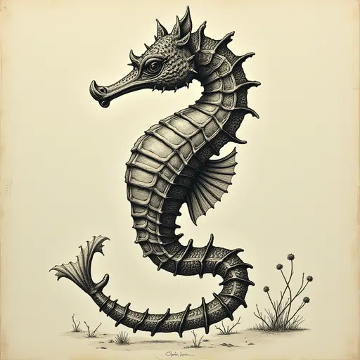 A Seahorse used for avatar