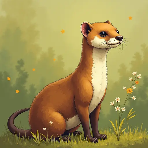 A Weasel used for avatar