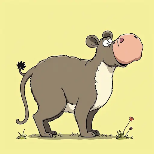 A Tapir used for avatar