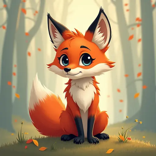 A Fox used for avatar