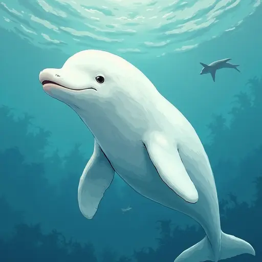 A Beluga used for avatar