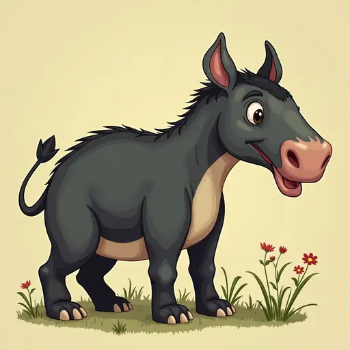 A Tapir used for avatar